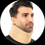 گردنبند طبی اسفنجی قوس دار